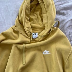 Nike yellow hoodie